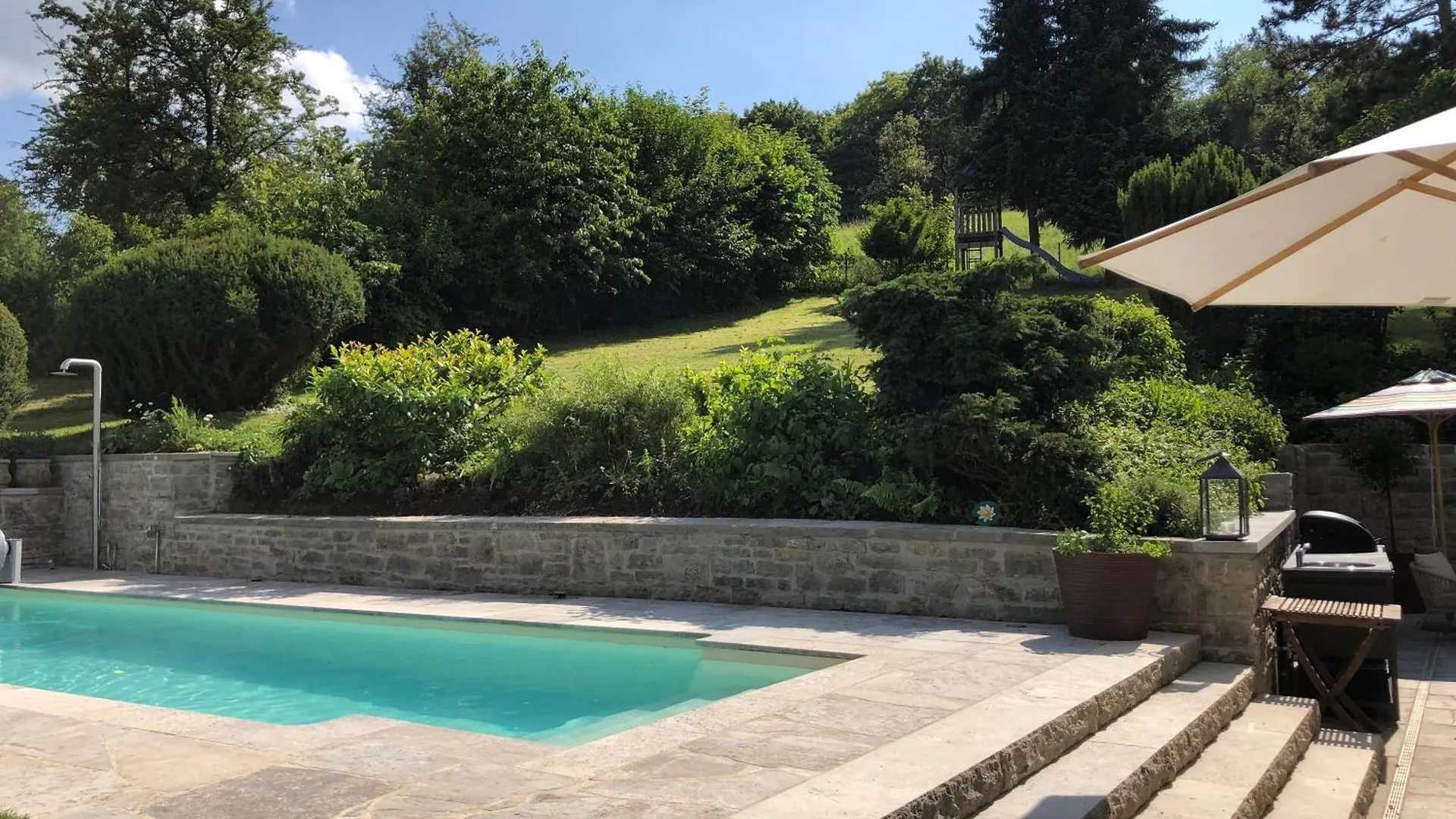 Exklusives Ferienhaus In Top Lage Mit Pool, Sauna, Terrasse - Der Johannishof Wurzburg Holiday home