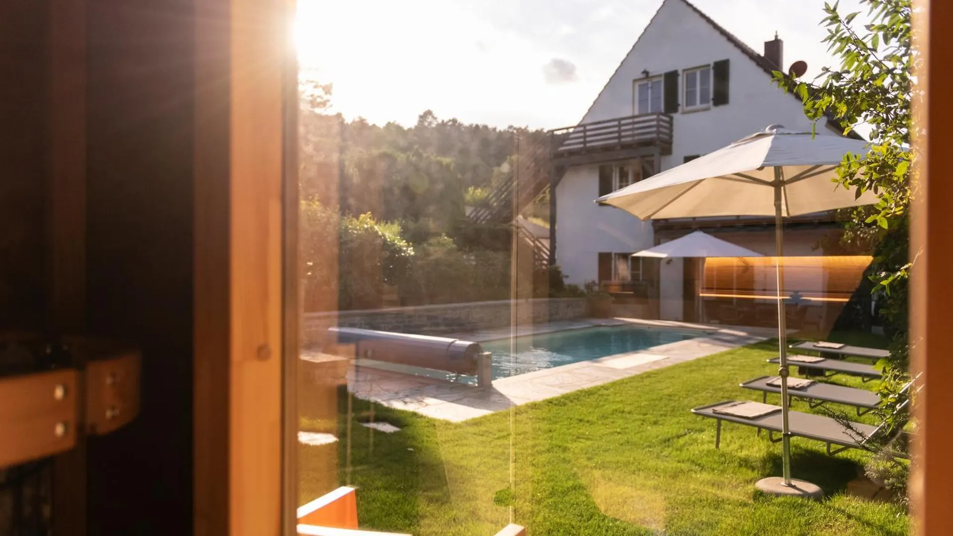 Exklusives Ferienhaus In Top Lage Mit Pool, Sauna, Terrasse - Der Johannishof Wurzburg Holiday home